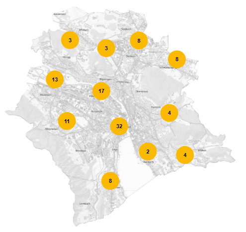 example interactive map using leaflet package